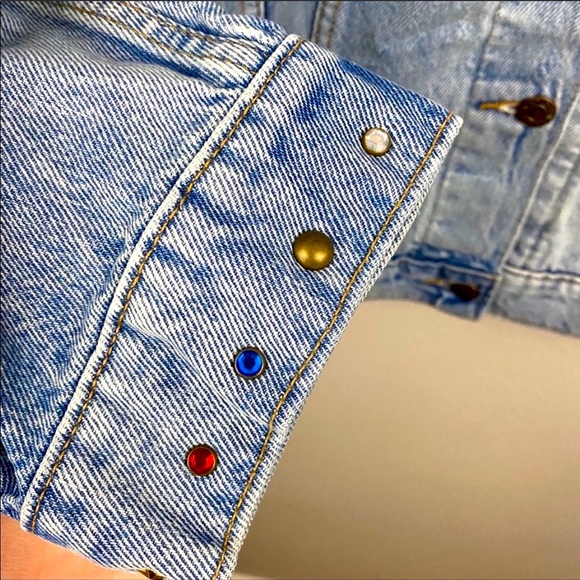 Levi’s • Baggy • Embellished • Jacket • L/XL • NWT - Picture 4 of 7